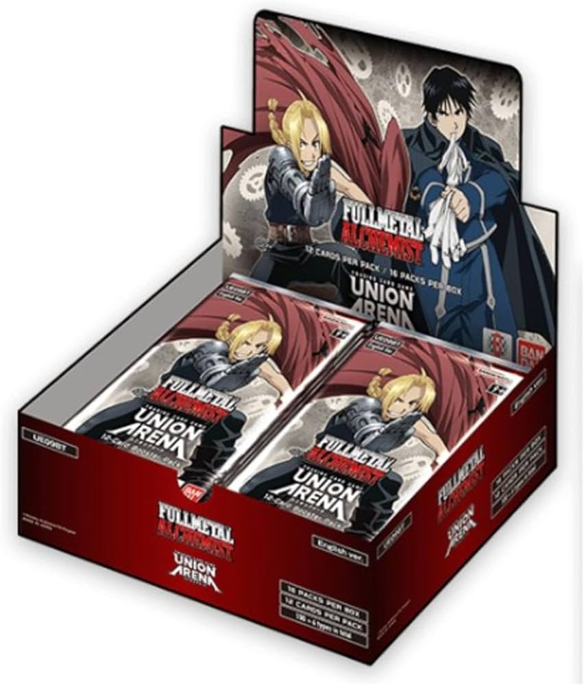Union Arena TCG: [UE09BT] Fullmetal Alchemist - Booster Box (16 Ct)