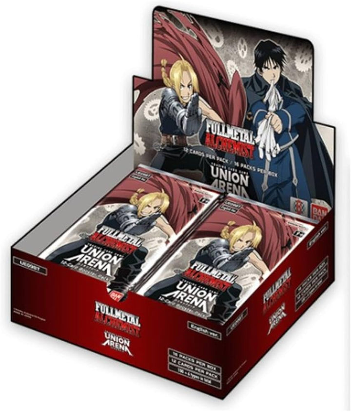 Union Arena TCG: [UE09BT] Fullmetal Alchemist - Booster Box (16 Ct)