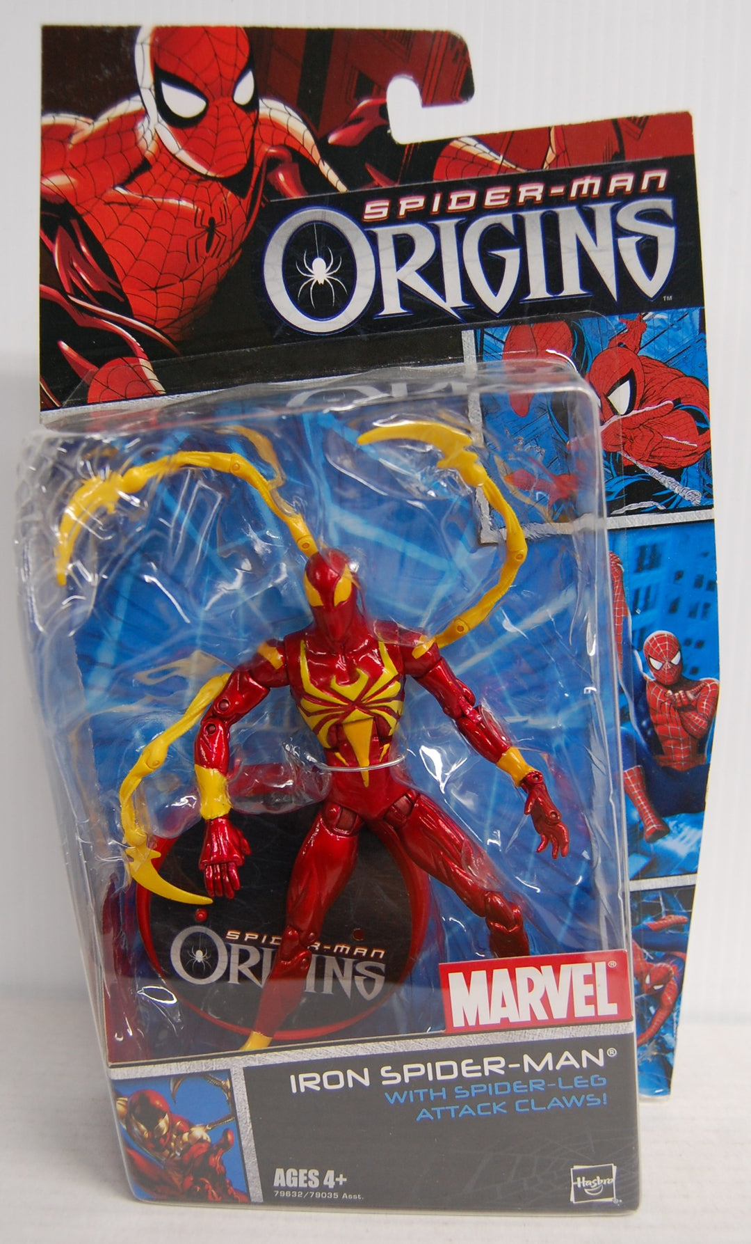 Marvel Spider-Man Origins - Iron Spider-Man Figure 2006 Hasbro