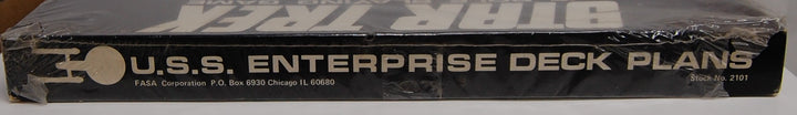 Star Trek RPG U.S.S. Enterprise 15MM Deck Plans FASA No. 2101 (Box Wear)