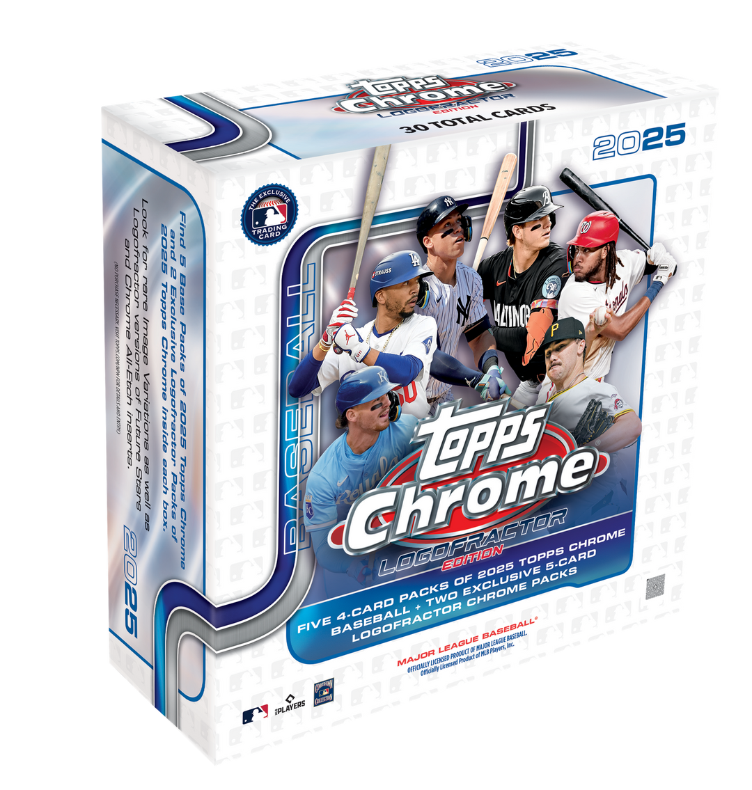 2025 Topps Chrome Logofractor Baseball Mega Box