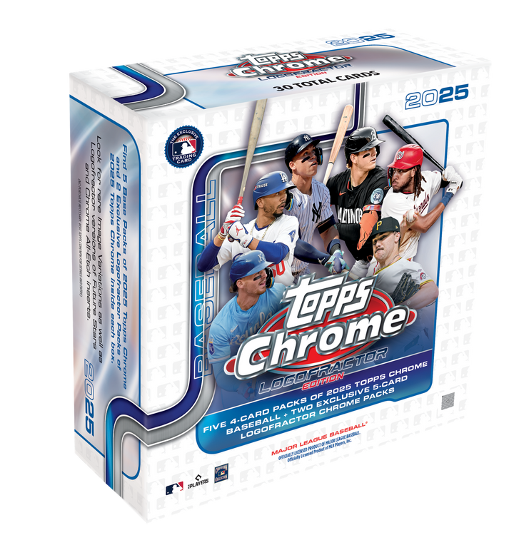 2025 Topps Chrome Logofractor Baseball Mega Box