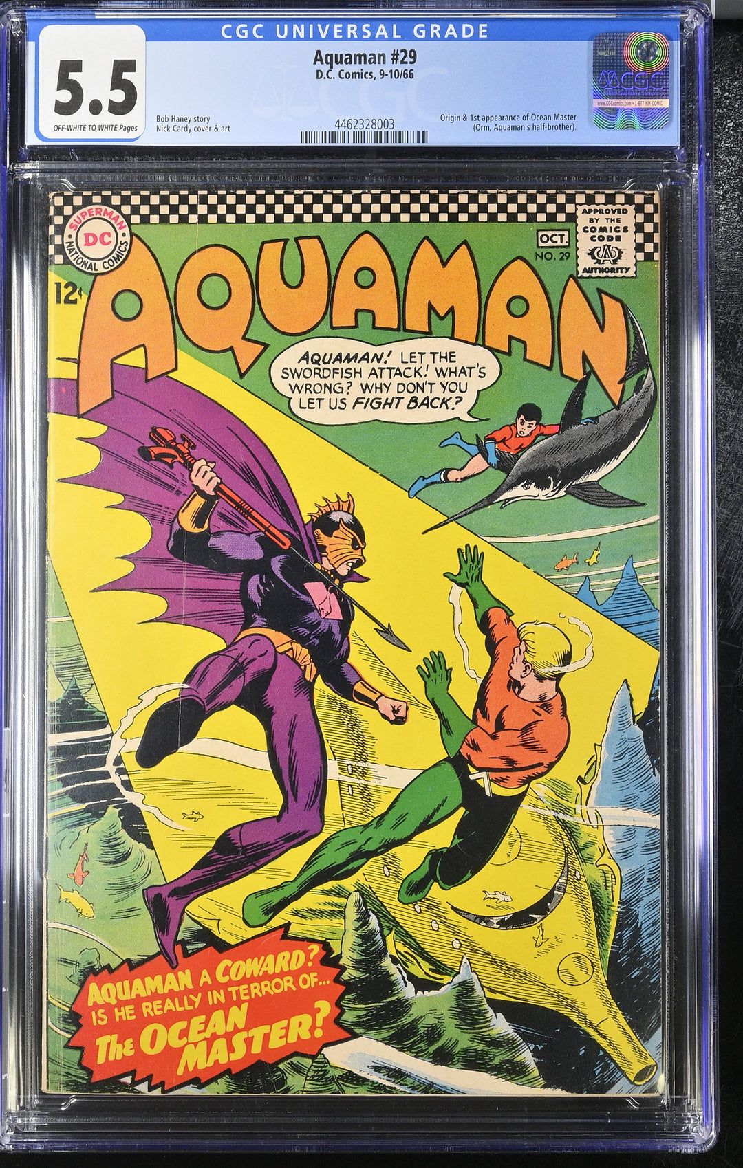 Aquaman #29 CGC 5.5