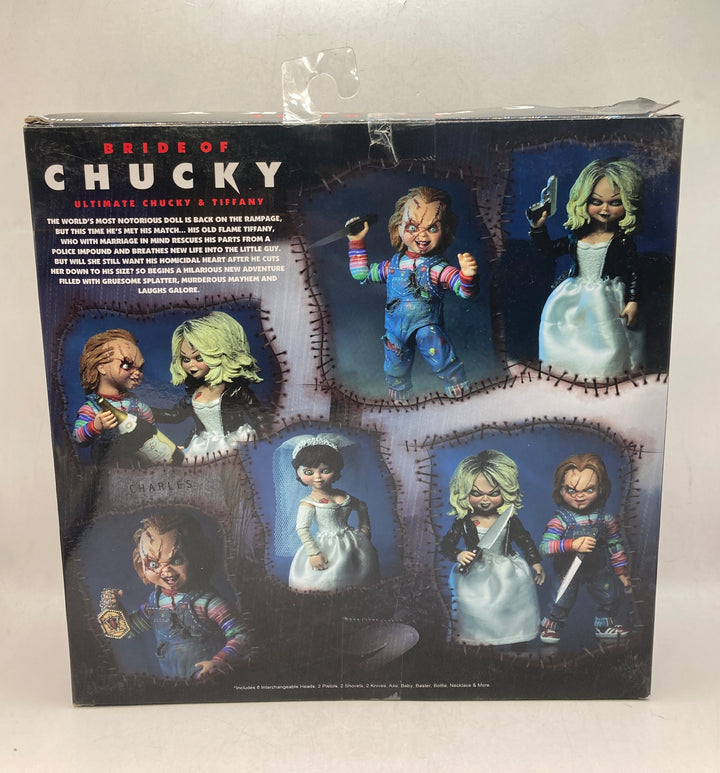 ULTIMATE CHUCKY & TIFFANY Bride of Chucky 4" Action Figure 2-Pack - NECA  2018