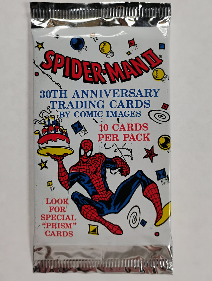 1992 Marvel Comics Spider Man II 30th Anniversary Trading Card Pack