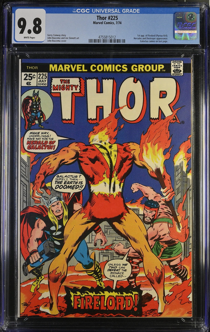 Thor #225 CGC 9.8