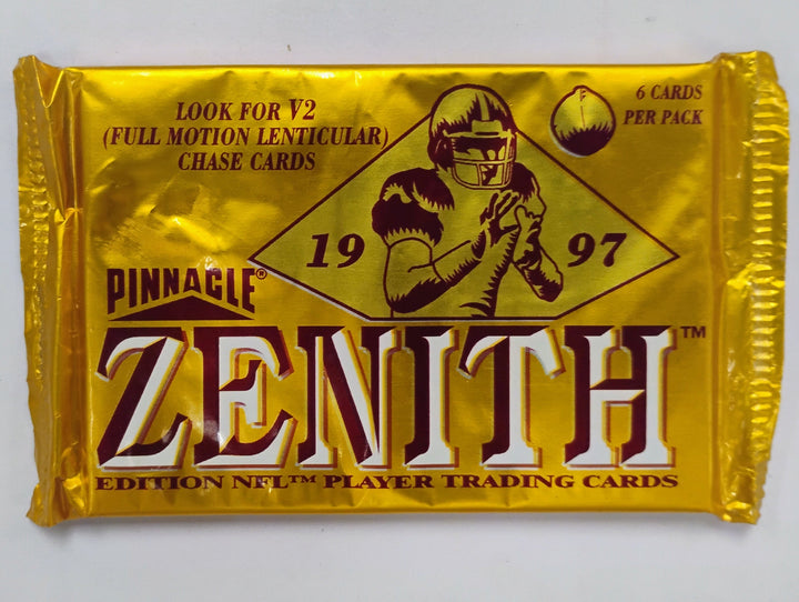 1997 Pinnacle Zenith Football Sealed Pack