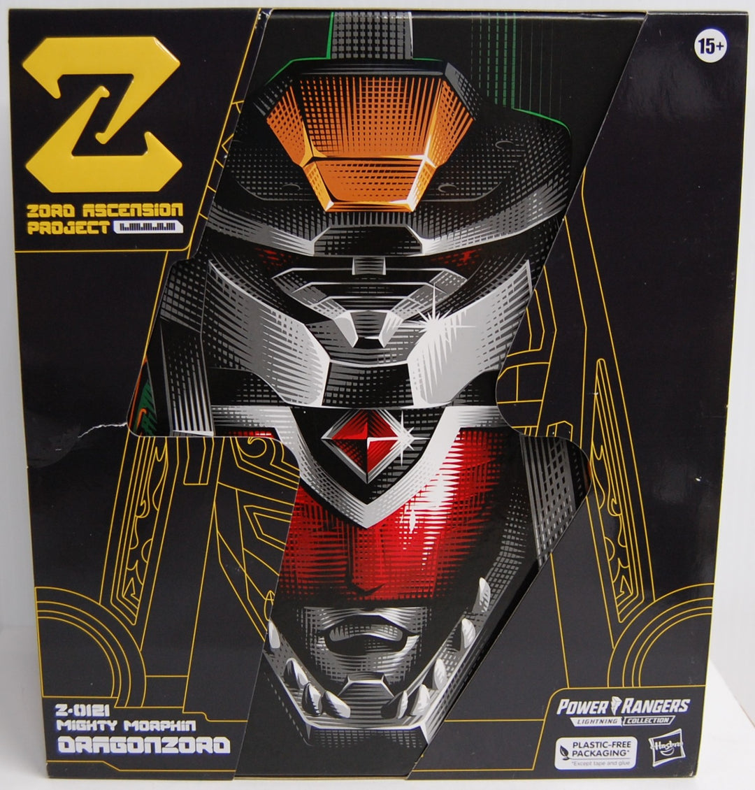 Power Rangers Zord Ascension Project Z-0121 Mighty Morphin Dragonzord (Open Box)