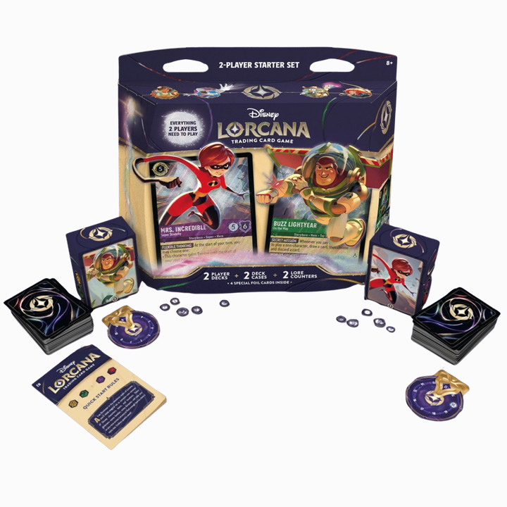 Disney Lorcana TCG: Wilds Unknown - Two-Player Deck (Elastigirl / Buzz Lightyear)