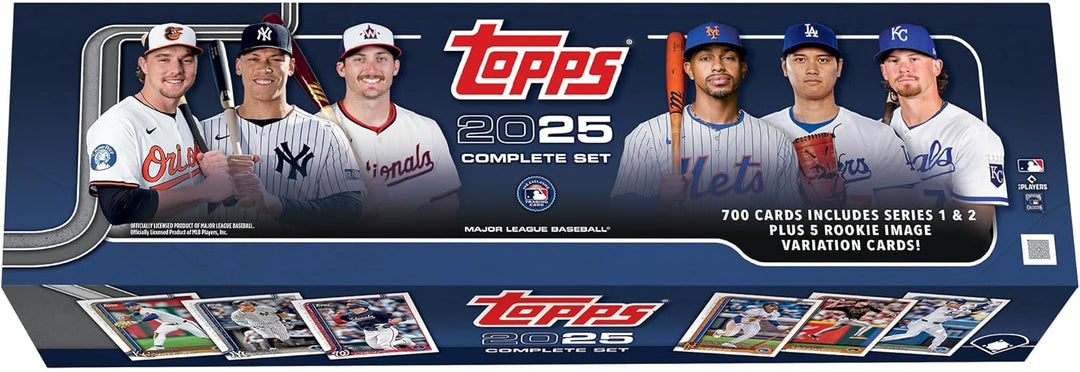 2025 Topps Baseball Complete Factory Set Retail  W/5 Rookie Variation Cards!