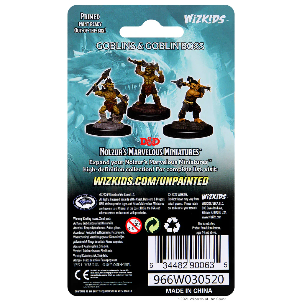 D&D Nolzur's Marvelous Miniatures: Goblins & Goblin Boss