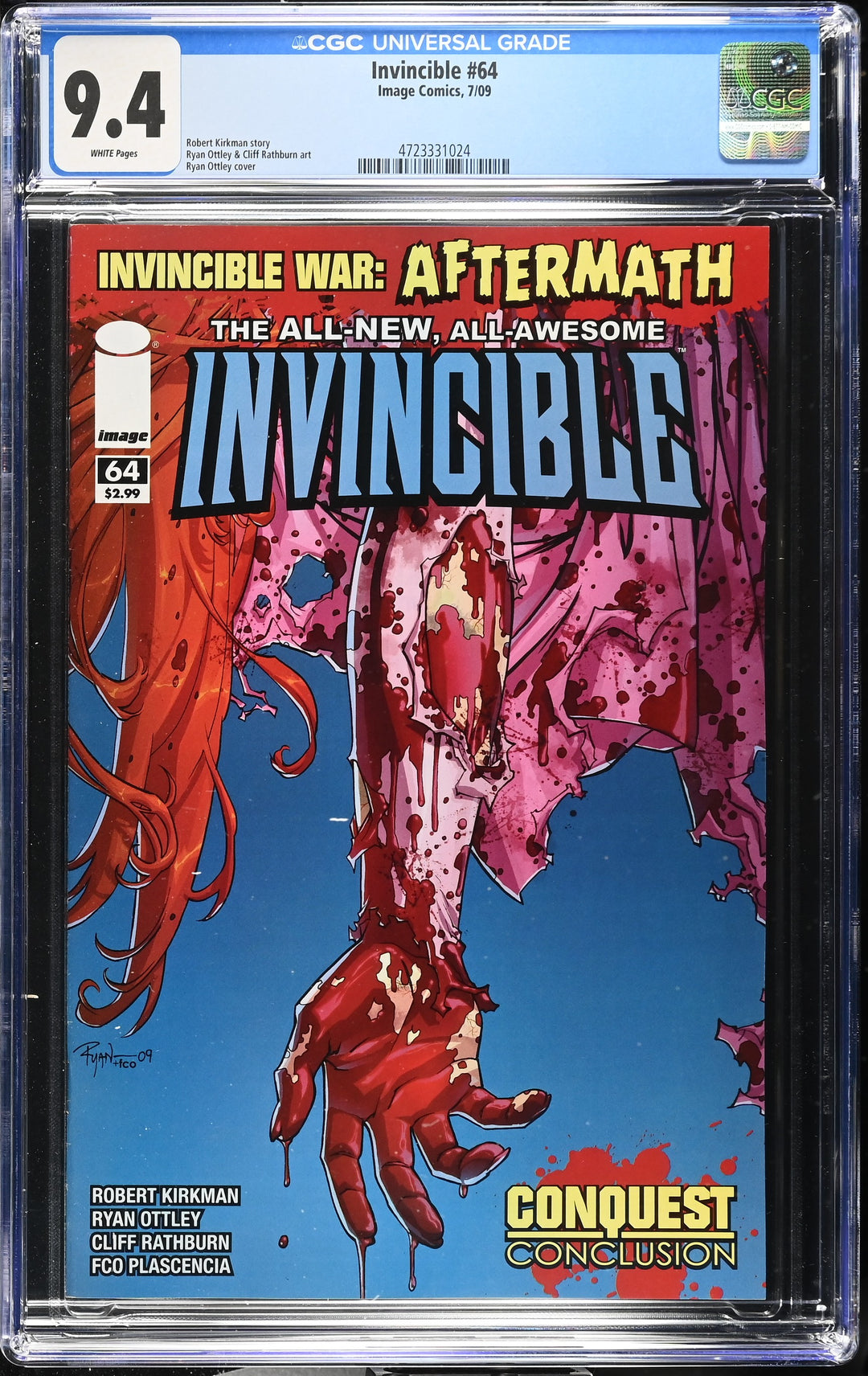 Invincible #64 CGC 9.4