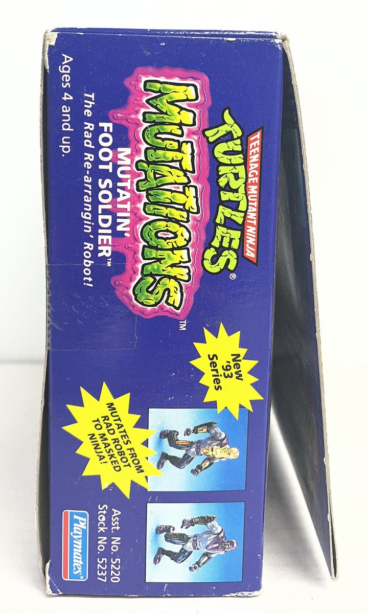 Teenage Mutant Ninja Turtles Mutations Mutatin' Foot Soldier Action Figure - Complete
