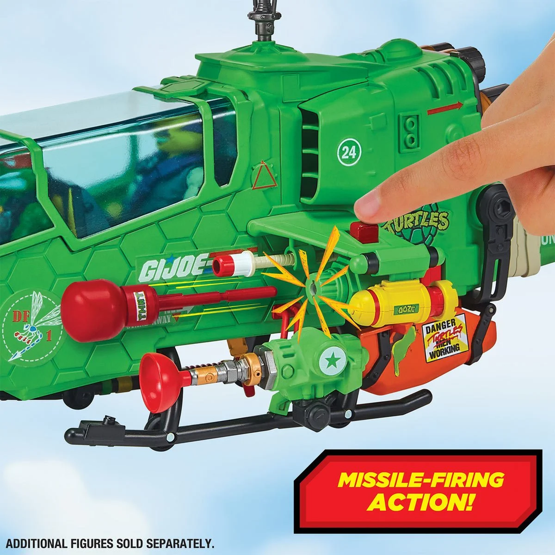 Teenage Mutant Ninja Turtles x G.I. Joe Mobile Strike Force Assault Copter