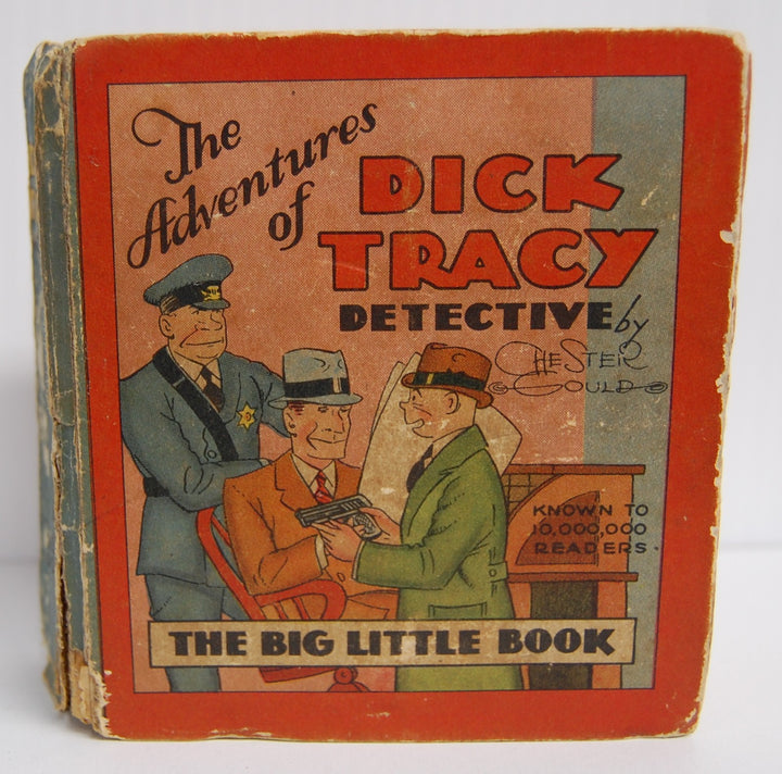 Vintage - Adventures of Dick Tracy Detective by Chester Gould - Little Big Book - Fair