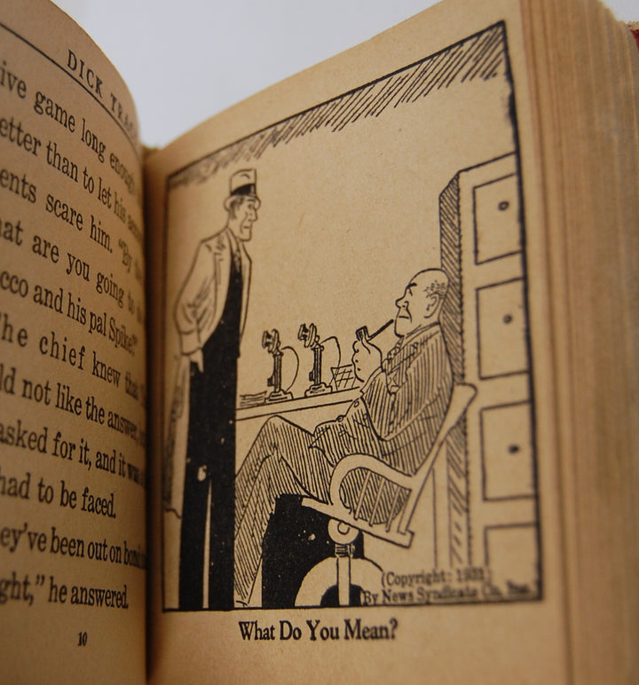 Vintage - Adventures of Dick Tracy Detective by Chester Gould - Little Big Book - Fair