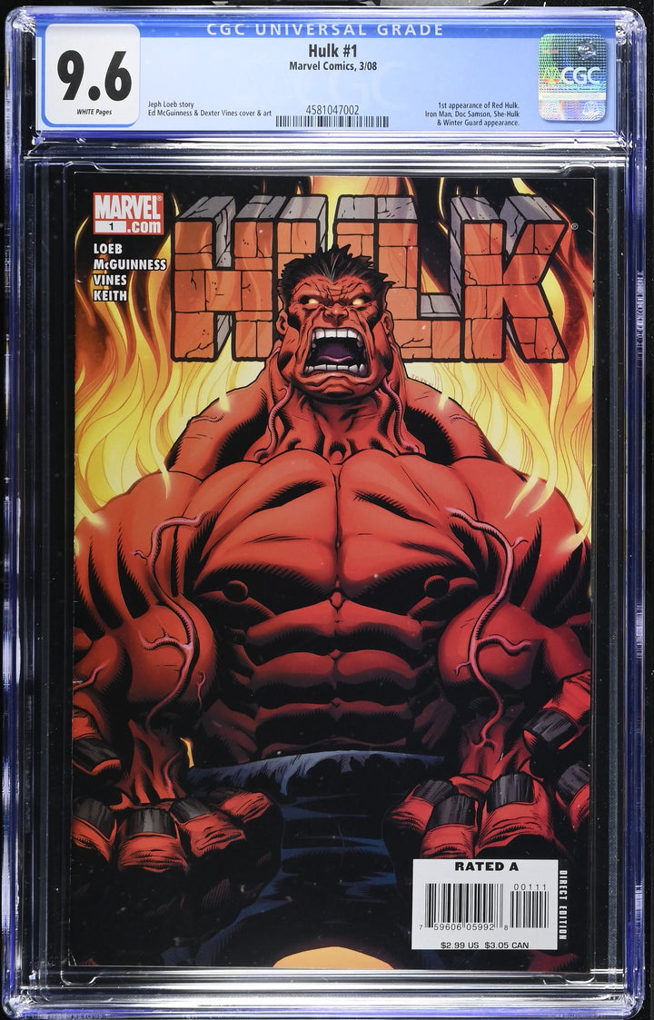 Hulk #1 CGC 9.6