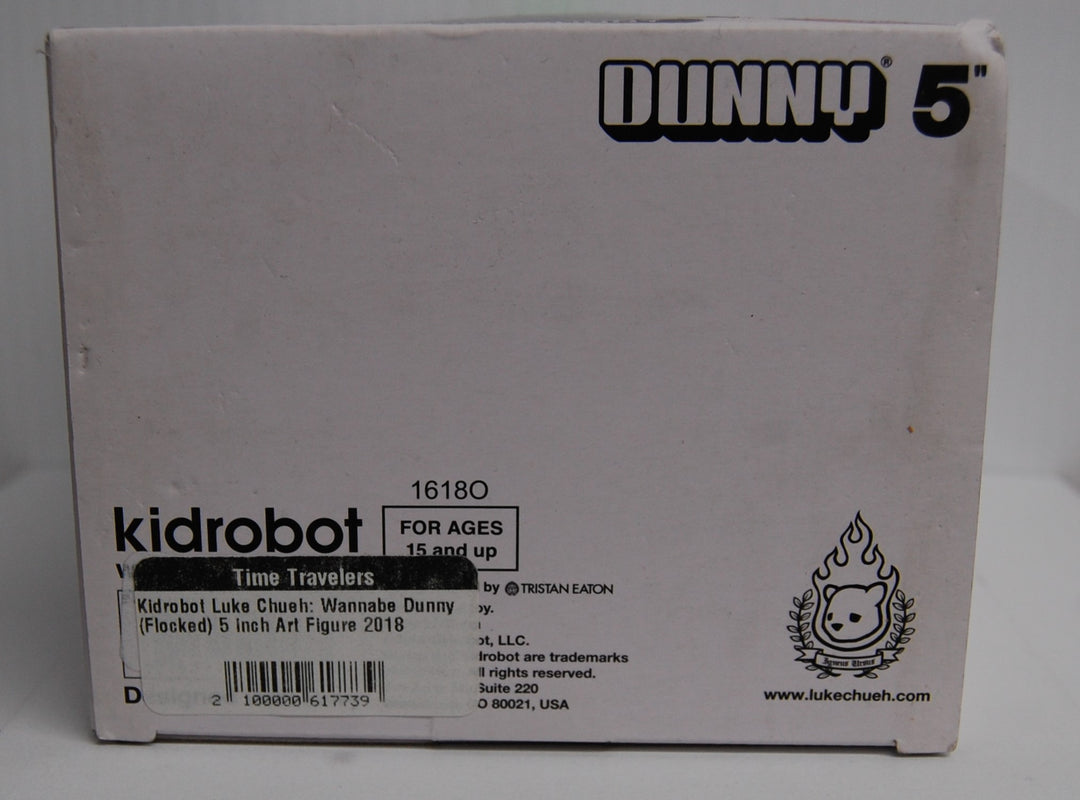 Kidrobot Luke Chueh: Wannabe Dunny (Flocked) 5 inch Art Figure 2018