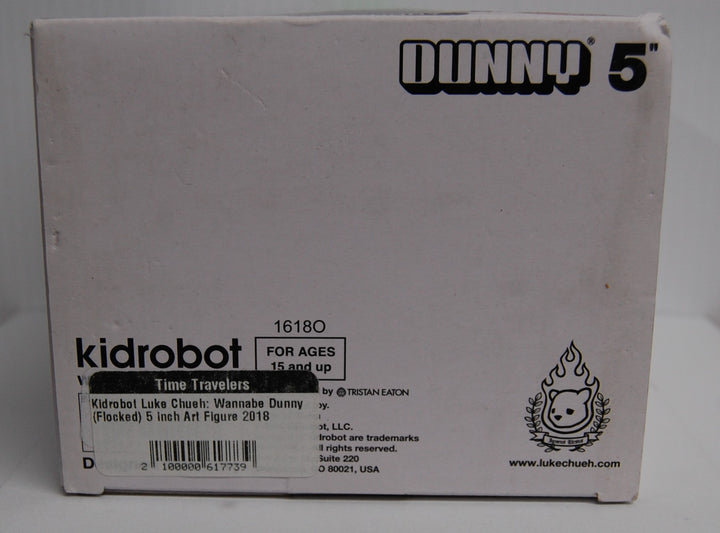 Kidrobot Luke Chueh: Wannabe Dunny (Flocked) 5 inch Art Figure 2018