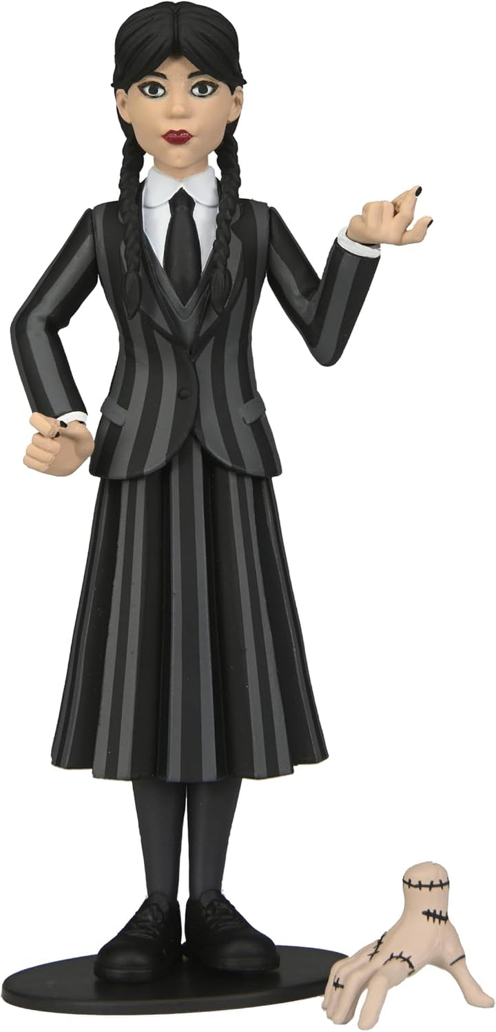 Toony Terrors Wednesday Addams (Nevermore Academy) Action Figure