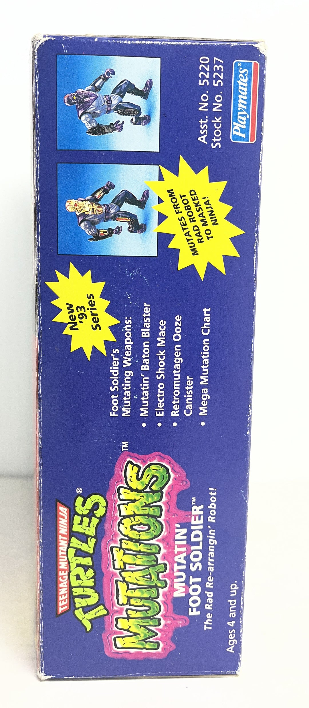 Teenage Mutant Ninja Turtles Mutations Mutatin' Foot Soldier Action Figure - Complete