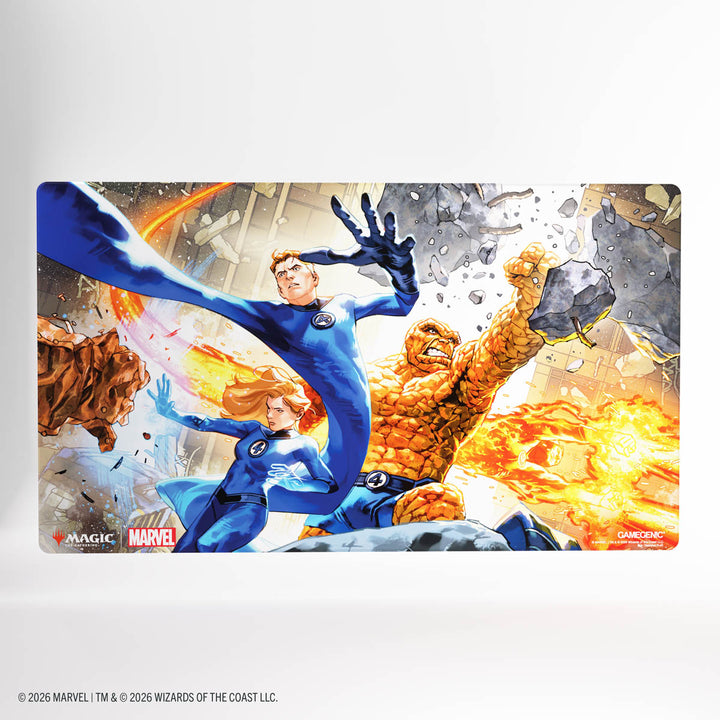Magic the Gathering: Marvel Super Heroes Shiny Playmat - The Fantastic Four