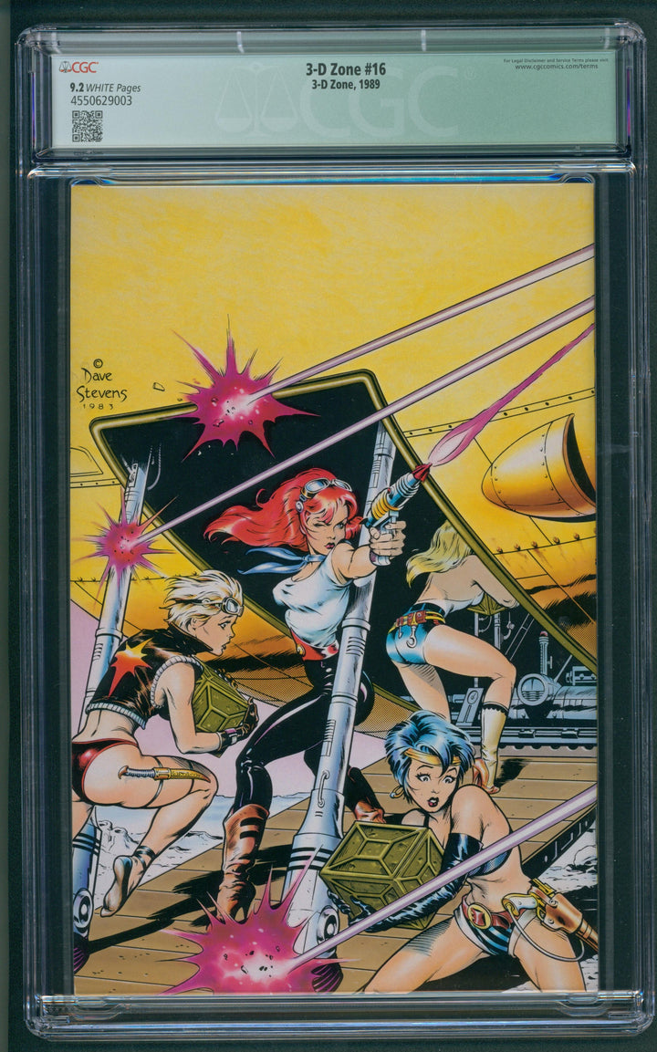 3-D Zone #16 CGC 9.2 Qualified Grade