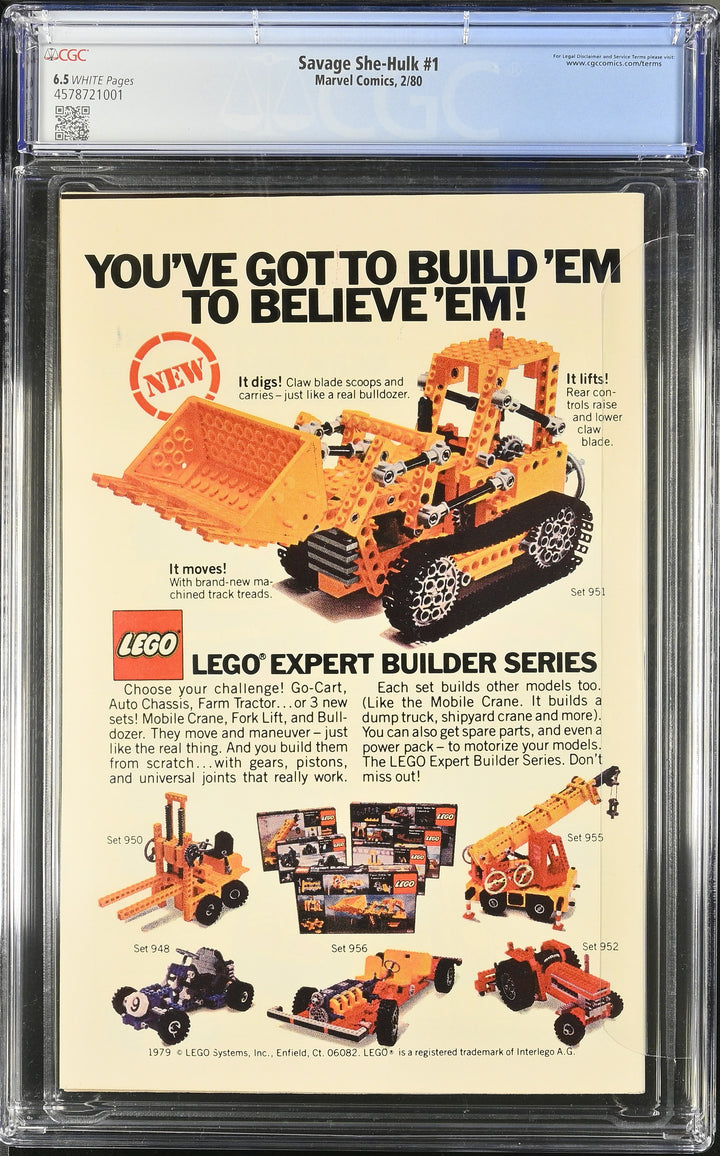 Savage She-Hulk #1 CGC 6.5