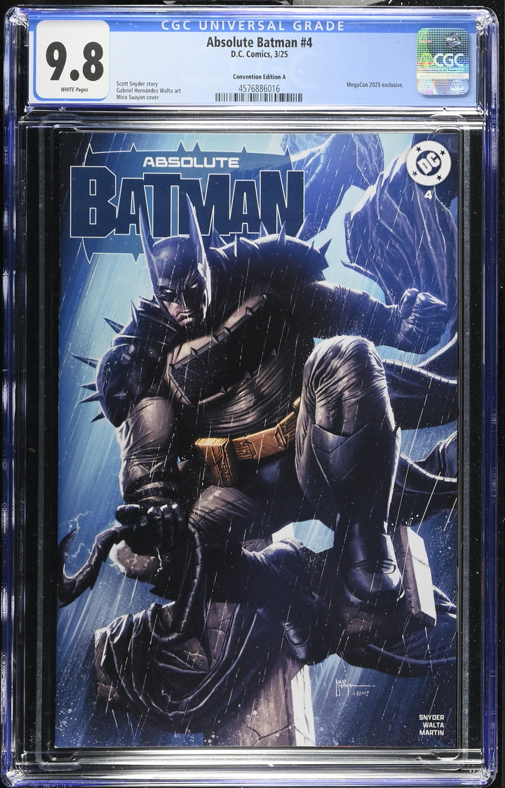 Absolute Batman #4 CGC 9.8