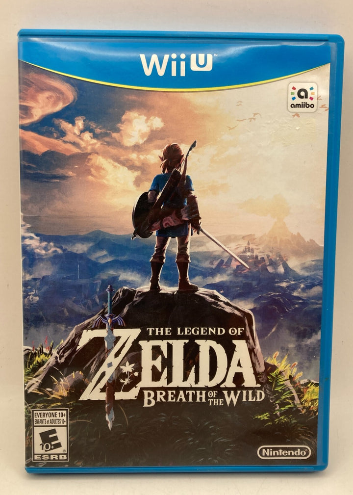 Legend of Zelda - Breath of the Wild - Nintendo Wii U Game - TESTED & WORKING