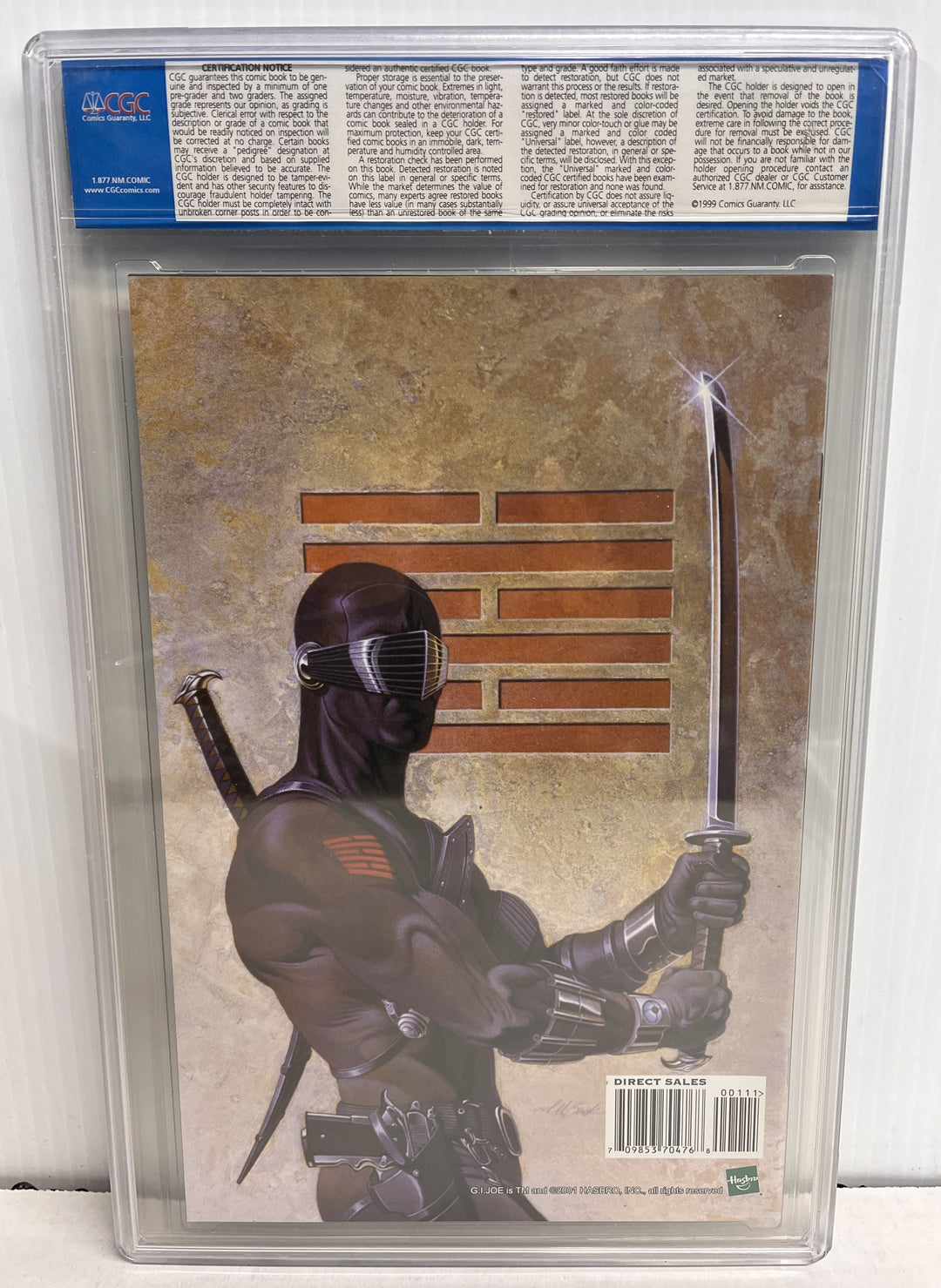 G.I. Joe #1 CGC 9.8