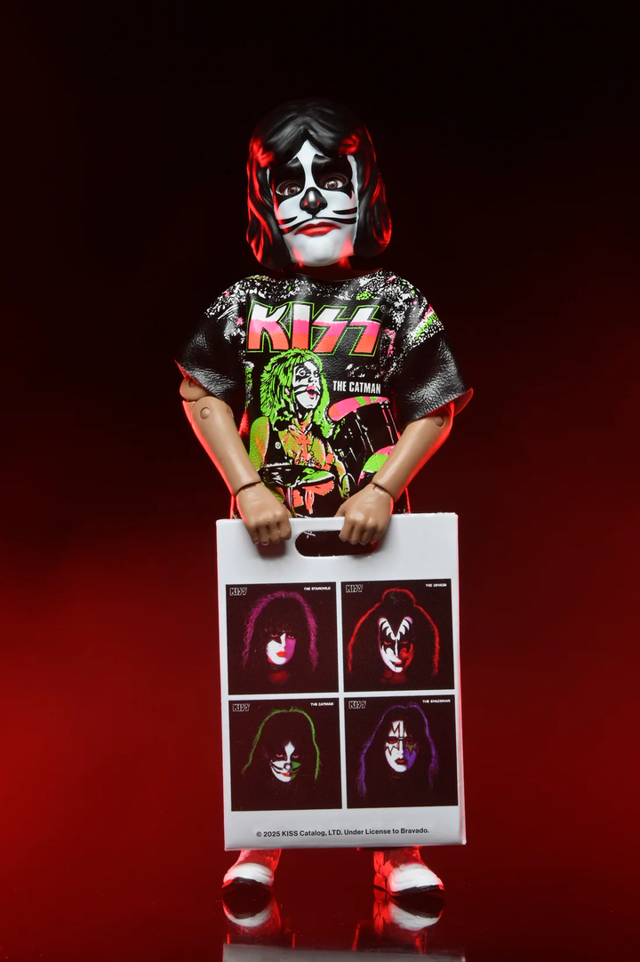 KISS x Ben Cooper Costume Kids Collection - The Starchild, The Demon, The Spaceman & The Catman Costumed Action Figure Bundle