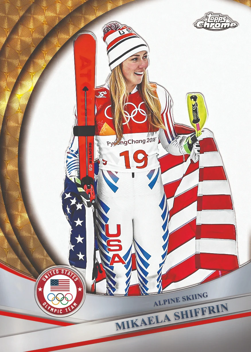 2026 Topps Chrome U.S. Olympic & Paralympic Team Hopefuls Value Box
