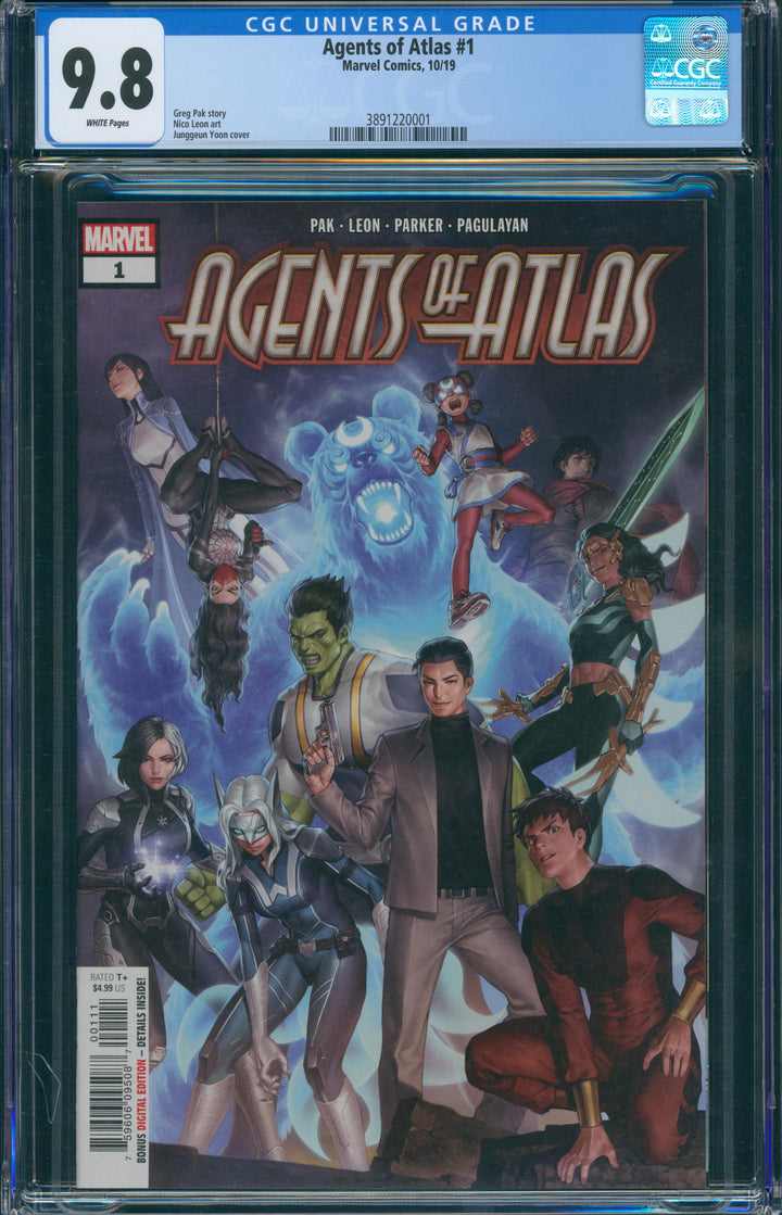 Agents of Atlas #1 CGC 9.8