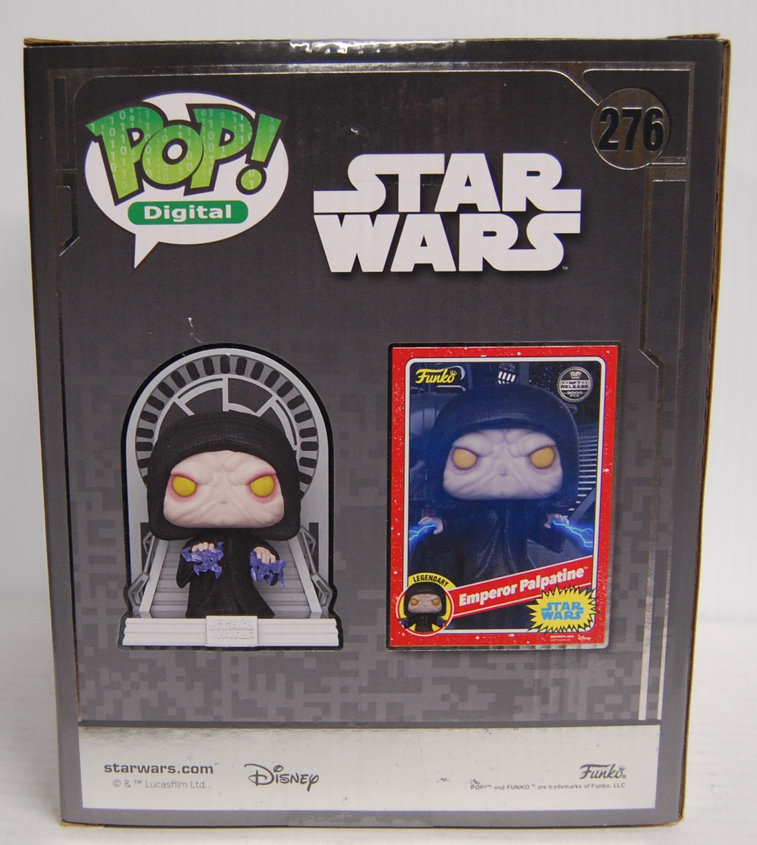 Funko Pop! #276 Digital - Star Wars Emperor Palpatine - Deluxe LE 3000