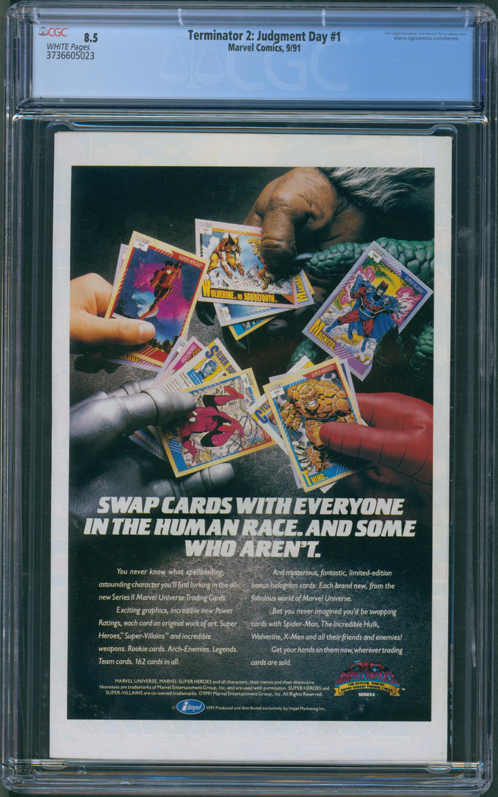 Terminator 2: Judgment Day #1 CGC 8.5 *AS IS*