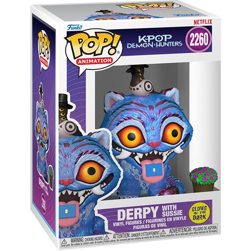 Funko Pop! #2260 KPop Demon Hunters - Derpy with Sussie - Glow-in-the-Dark
