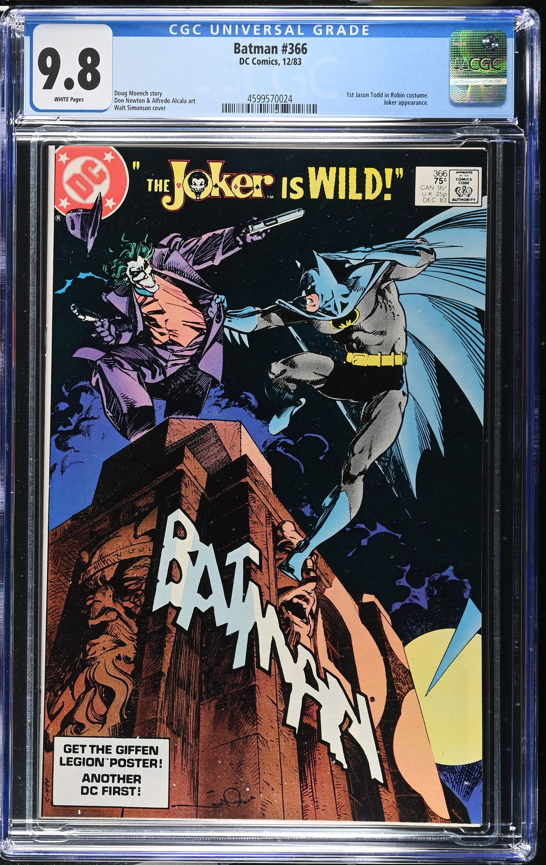 Batman #366 CGC 9.8