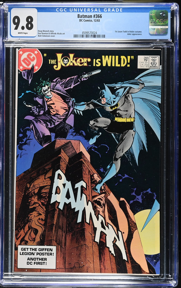 Batman #366 CGC 9.8