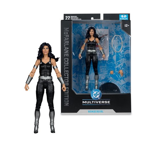 DC Multiverse McFarlane Collector Edition Wave 16 Black Wonder Girl DC Classic #66 7-Inch Scale Platinum Edition Action Figure
