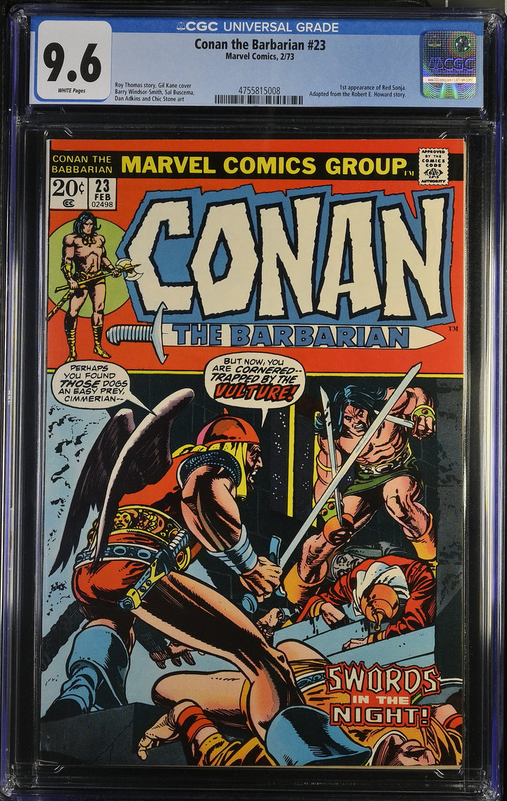 Conan the Barbarian #23 CGC 9.6