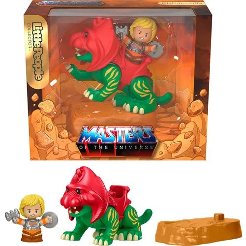 Masters of the Universe: He-Man & Battle Cat Little People Collector Set