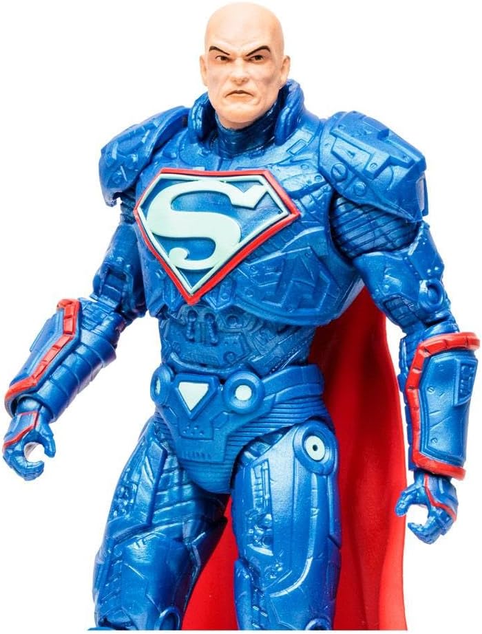 DC Multiverse Lex Luthor Power Suit 7" Action Figure McFarlane Toys •Gold Label