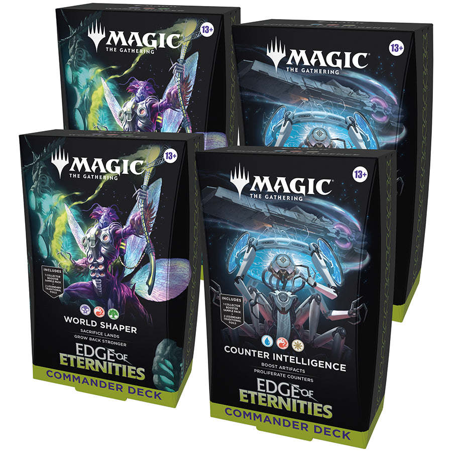 Magic: The Gathering - Edge of Eternities Commander Deck CASE (4 Ct)