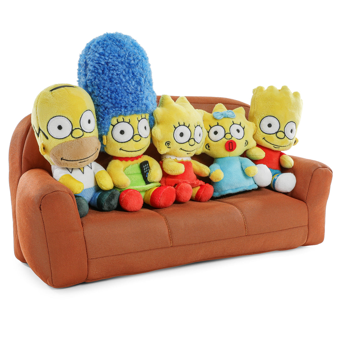 The Simpsons – Simpsons Family On Couch Interactive Plush