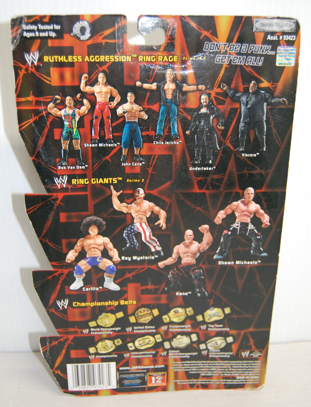 WWE ECW PPV The Return of ECW - Eric Bischoff 7" Figure 2005 Jakks