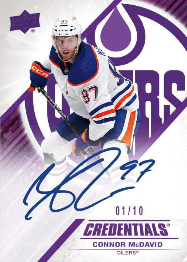 2024-25 Upper Deck Credentials Hockey Hobby Box