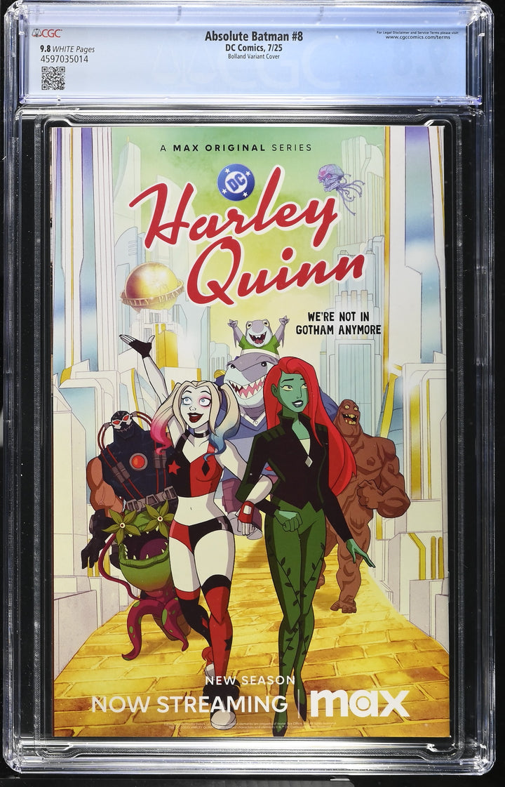 Absolute Batman #8 CGC 9.8