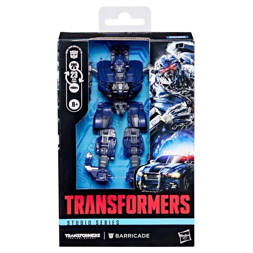 Transformers Studio Series 86 Deluxe Class Transformers: The Last Knight Decepticon Barricade