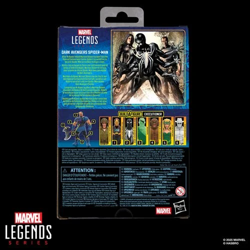Marvel Legends Series Dark Avengers Spider-Man 6-Inch Action Figure